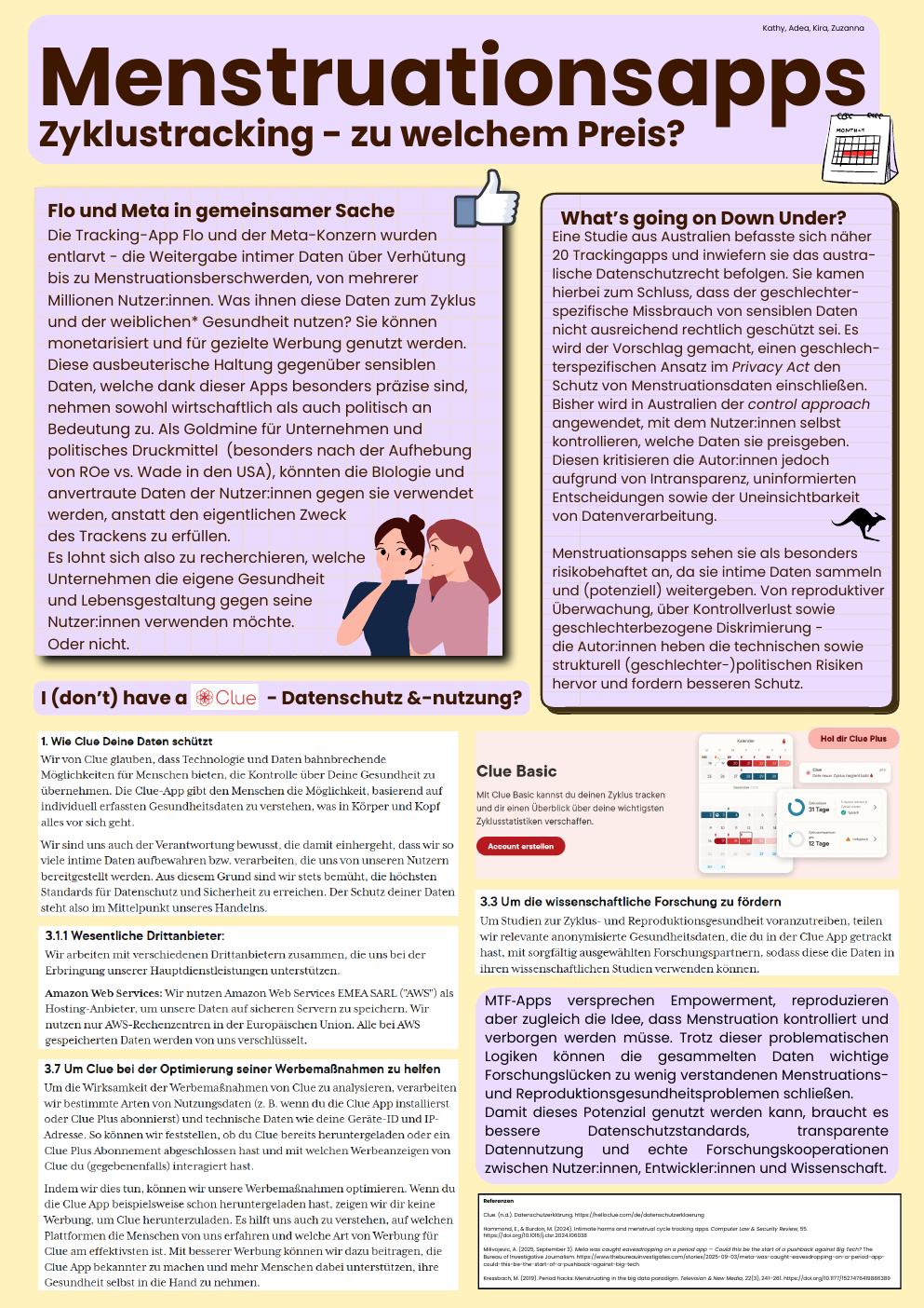 Flyer: Trackingapps als direkt sichtbare PDF-Seite